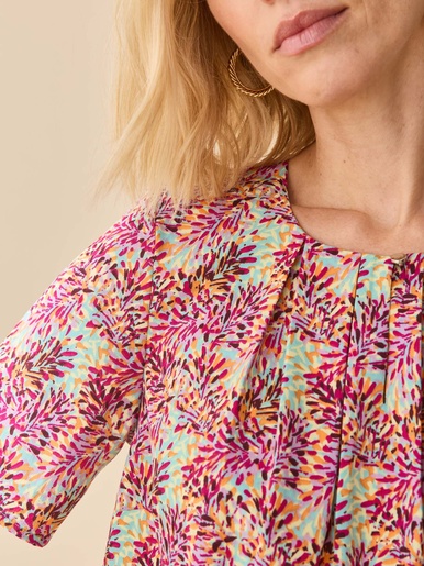 Blouse toucher doux