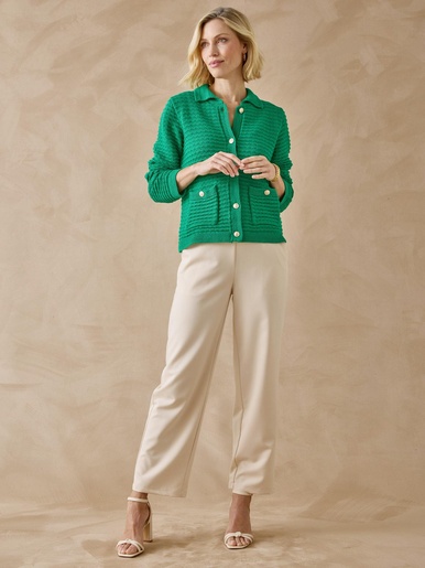 Gilet veste col polo