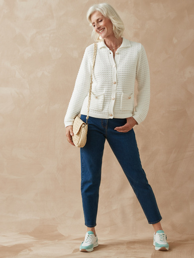 Gilet veste col polo