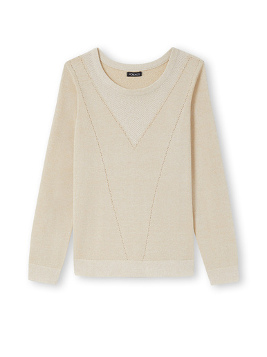 Pull maille fantaisie