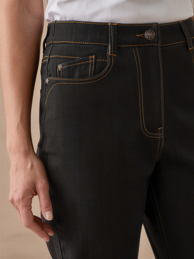 Jean 7/8ème coupe Mom