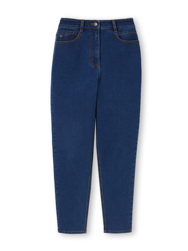 Jean 7/8ème coupe Mom