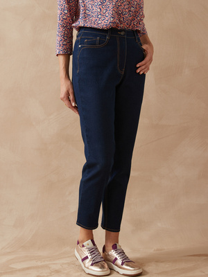 Jean 7/8ème coupe Mom