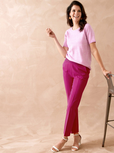 Pantalon élastiqué