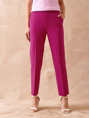 Pantalon élastiqué