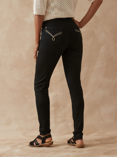 Tregging en denim