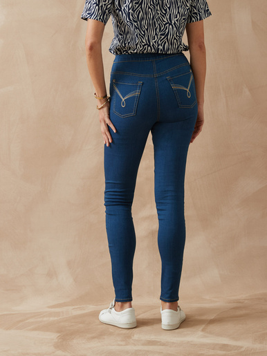 Tregging en denim