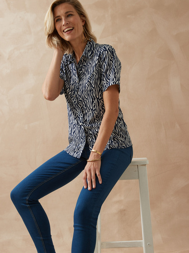 Tregging en denim