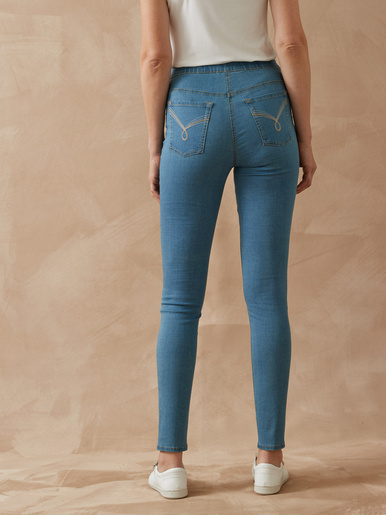 Tregging en denim