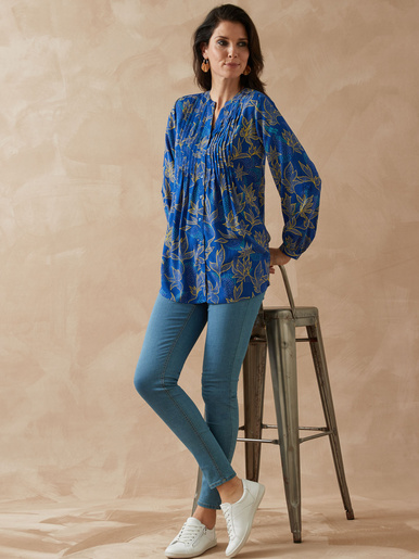 Tregging en denim
