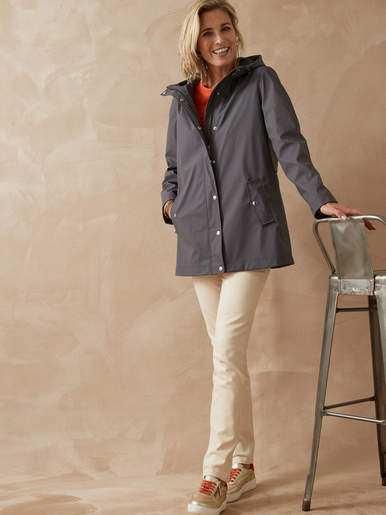 Parka imperméable à capuche