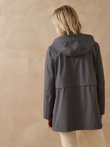 Parka imperméable à capuche