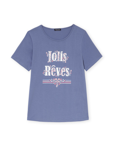 Tee-shirt de pyjama manches courtes