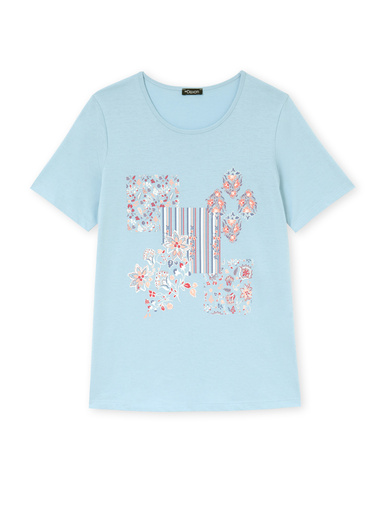 Tee-shirt de pyjama manches courtes