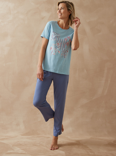 Tee-shirt de pyjama manches courtes