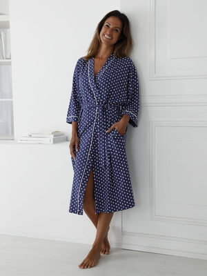 Peignoir kimono en maille