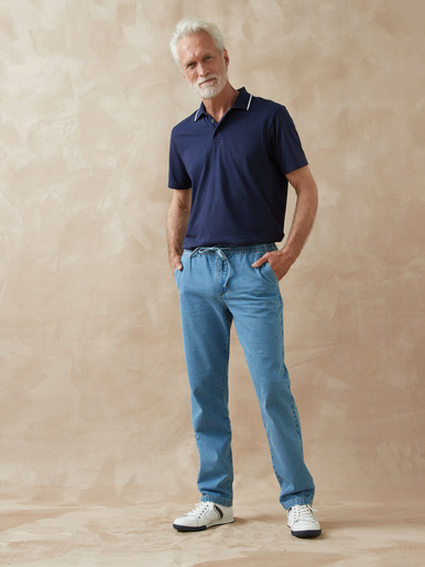 Jean élastiqué denim léger