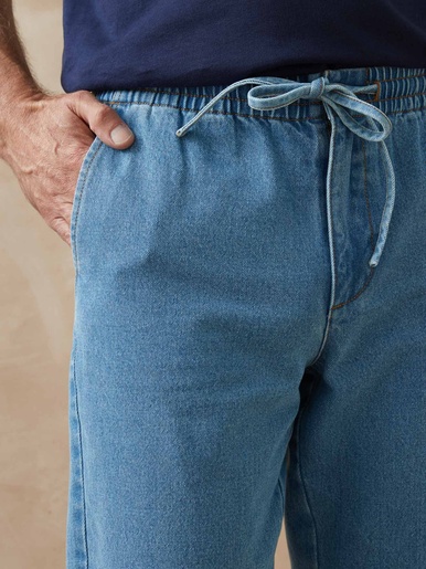 Jean élastiqué denim léger