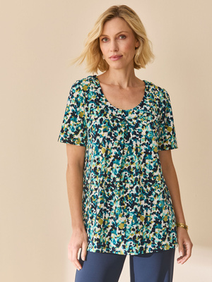 Tunique en maille crêpe