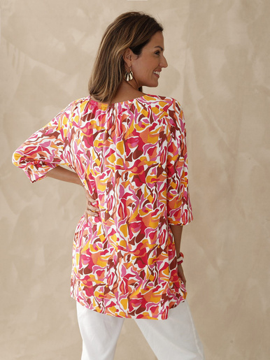 Tee-shirt tunique manches 3/4