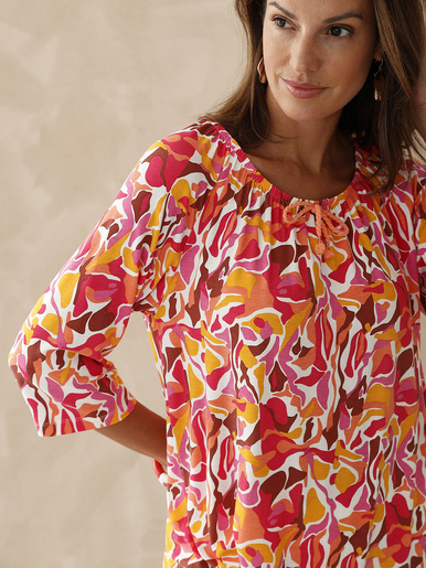 Tee-shirt tunique manches 3/4