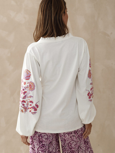 Tee-shirt fantaisie pur coton