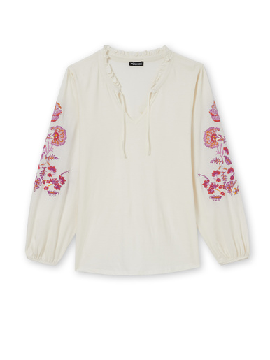 Tee-shirt fantaisie pur coton