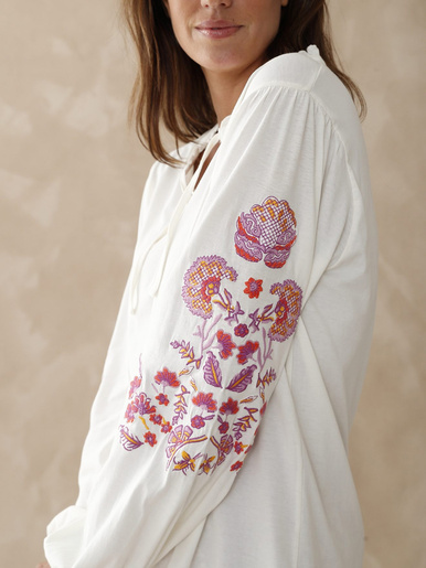Tee-shirt fantaisie pur coton