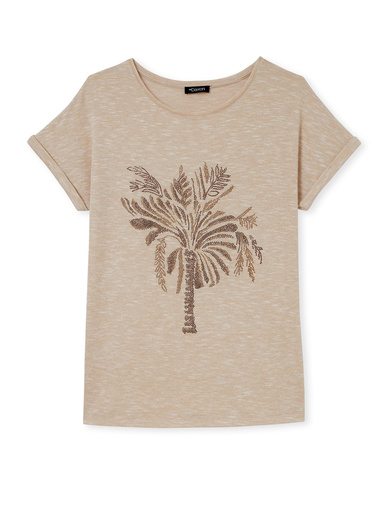 Tee-shirt motif palmier