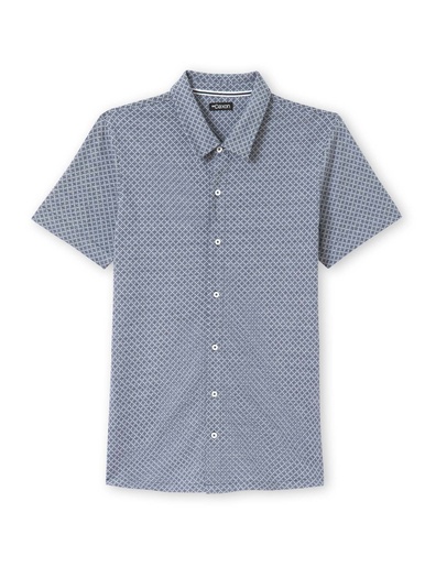 Chemise en maille jacquard
