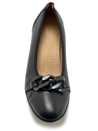 Ballerines avec chaîne fantaisie