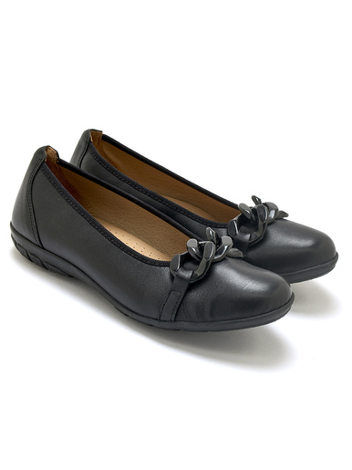 Ballerines avec chaîne fantaisie