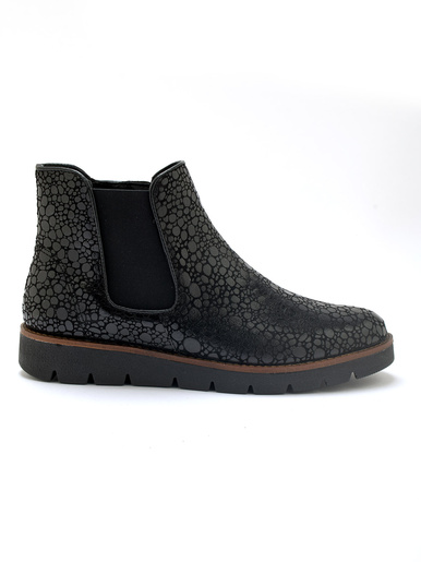Boots zippées et élastiquées