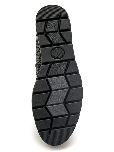 Boots zippées et élastiquées