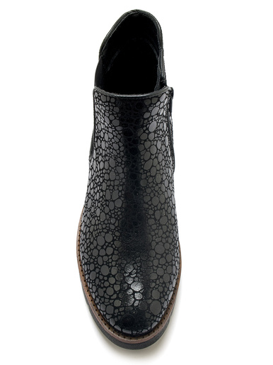 Boots zippées et élastiquées