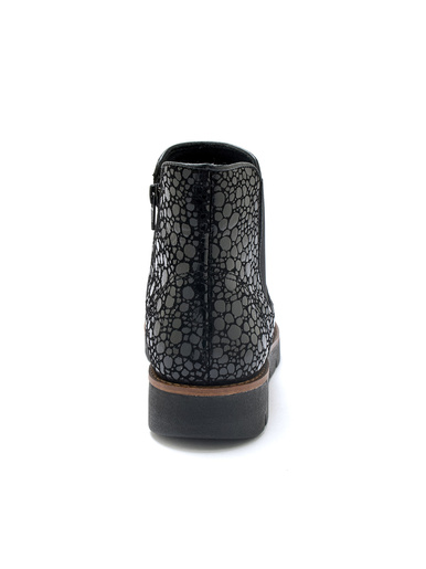 Boots zippées et élastiquées