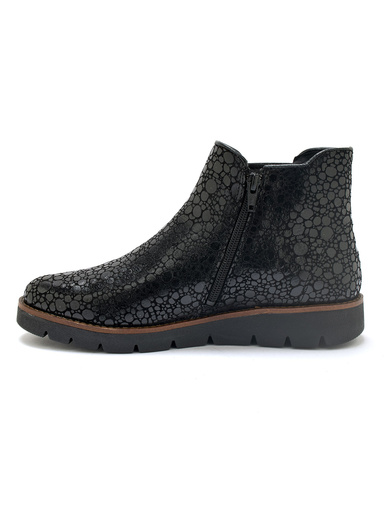 Boots zippées et élastiquées
