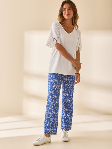Tee-shirt manches papillon