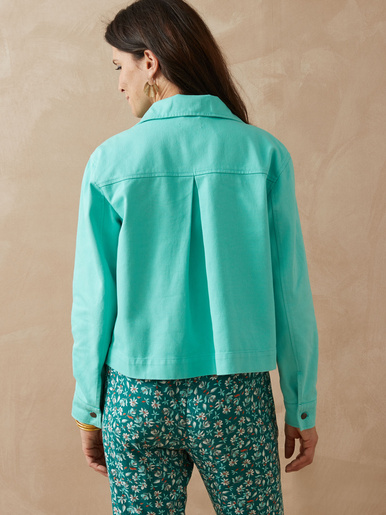 Veste courte, forme boîte