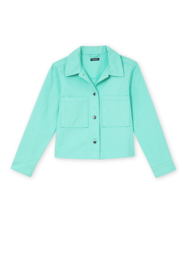 Veste courte, forme boîte