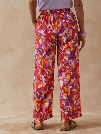 Pantalon 7/8ème élastiqué