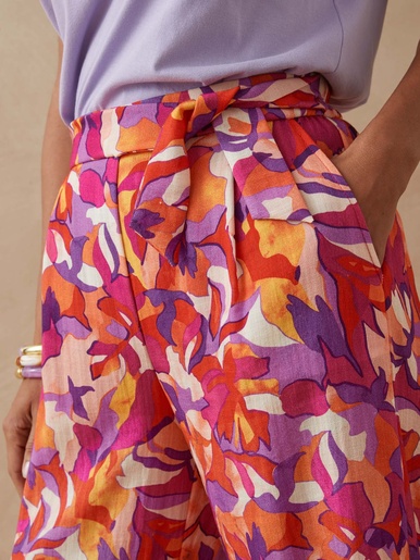 Pantalon 7/8ème élastiqué
