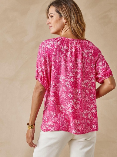 Blouse toute boutonnée