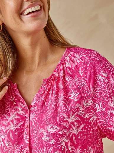 Blouse toute boutonnée