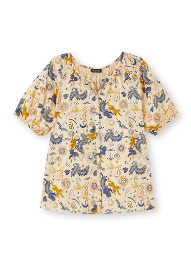 Blouse toute boutonnée