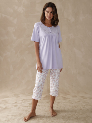 Pyjacourt en maille jersey pur coton