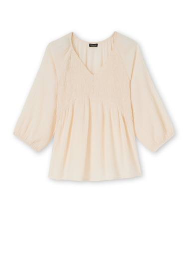 Blouse à smocks