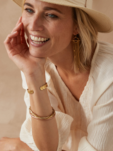 Blouse à smocks