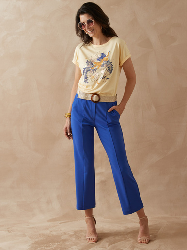 Tee-shirt motif placé