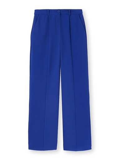 Pantalon 7/8ème en maille - Daxon - Bleu